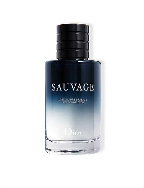 dior sauvage after-shave lotion bottle 100ml